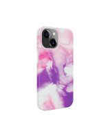  Evelatus Apple iPhone 15 Premium Silicone case Customized Print Purple 