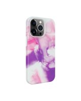  Evelatus Apple iPhone 15 Pro Max Premium Silicone case Customized Print Purple 