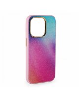  iLike Apple iPhone 14 Print Desire Customized Diamonds Case Pink 