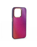  iLike Apple iPhone 14 Print Desire Customized Diamonds Case Purple 
