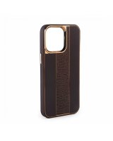  iLike Apple iPhone 14 Leather Case Customized Brown 