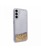  iLike Samsung Galaxy A14 5G Silicone Case Water Glitter Gold 