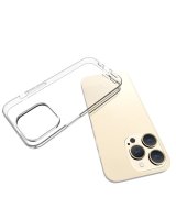  Evelatus Apple iPhone 15 Pro Clear Silicone Case 1.5mm TPU Transparent 