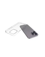  Evelatus Apple iPhone 15 Pro Max Clear Silicone Case 1.5mm TPU Transparent 