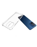  Evelatus Xiaomi Redmi 12C Military Shockproof Silicone Case Transparent Transparent 