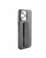  iLike Apple iPhone 15 Pro Silicone Case with stand Black 