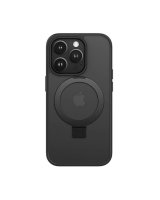  iLike Apple iPhone 15 Pro Max Kickstand Case with MagSafe Black 
