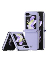  Dux Ducis Samsung Galaxy Z Flip5 5G Flip Leather Case Wallet Purple 