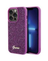  Guess Apple iPhone 15 Pro Max HC PU DISCO SCRIPT METAL Purple 