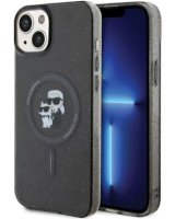  Karl Lagerfeld Apple iPhone 15 HC MAGSAFE IML KC GLITTER Black 