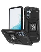  iLike Samsung Galaxy A34 5G Ring Armor case Black 