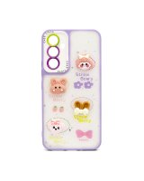  iLike Apple iPhone 13 EPOXY CARTOON COVER Light Purple 