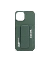  iLike Apple iPhone 14 LEATHER HIDDEN POCKET STAND COVER Green 