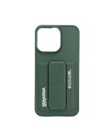  iLike Apple iPhone 15 Pro LEATHER HIDDEN POCKET STAND COVER Green 