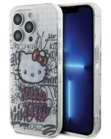  Hello Kitty Apple iPhone 15 Pro 6.1 hardcase IML Kitty On Bricks Graffiti White 