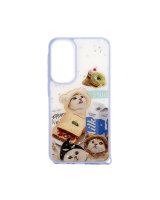  iLike Samsung Galaxy A35 EPOXY CARTOON COVER White Blue 