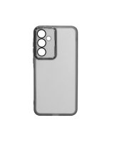  iLike Samsung Galaxy A55 Transparent Case and Camera Protection Black 