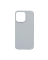  Evelatus Apple iPhone 15 Pro Premium Magsafe Soft Touch Silicone Case New Function Grey Blue 