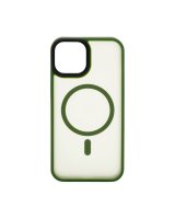  Evelatus Apple iPhone 15 Hybrid Case With MagSafe PC+TPU Green 