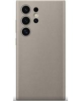  Samsung - Galaxy S24 Ultra Leather Cover Case Taupe 