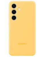  Samsung - Galaxy S24 Silicone Cover Case Yellow 