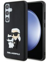  Karl Lagerfeld Samsung Galaxy S24 Hardcase 3D Rubber Karl&Choupette Black 