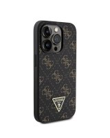  Guess Apple iPhone 15 Pro 4G Triangle Metal Logo Black 