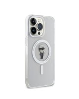  Karl Lagerfeld Apple iPhone 14 Pro Max PC/TPU Case NFT Karl Ikonik Hard MagSafe Transparent 