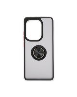  iLike Xiaomi Redmi Note Pro 13 4G Hybrid Case With Ring Black 