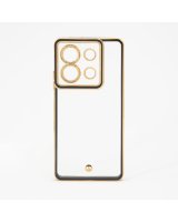  iLike Xiaomi Poco X6 Pro TPU+PC With Camera Protective Transparent Black 