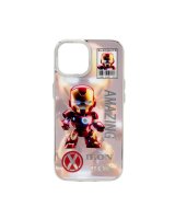  iLike Apple iPhone 13 PC Silicone Case Iron Boy 