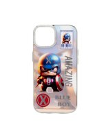  iLike Apple iPhone 14 PC Silicone Case Blue Boy 