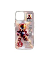  iLike Apple iPhone 14 PC Silicone Case Iron Boy 