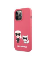  Karl Lagerfeld Apple iPhone 13 Pro Choupette Liquid Silicone Case Red 