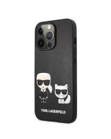  Karl Lagerfeld Apple iPhone 13 Pro Choupette PU Leather Case Black 