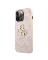  Guess Apple iPhone 13 Pro Max Metal Logo Case Pink 