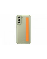  Samsung Galaxy S21 FE Clear Strap Cover Case Olive Green 