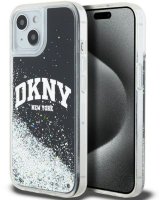  DKNY Apple iPhone 15 hardcase Liquid Glitter Big Logo Black 