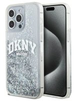  DKNY Apple iPhone 15 Pro 6.1 hardcase Liquid Glitter Big Logo Black 