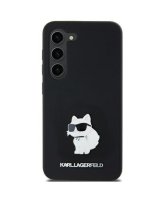  Karl Lagerfeld Samsung Galaxy A55 A556 hardcase Silicone Choupette Metal Pin Black 