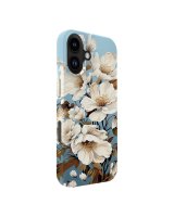  Evelatus Apple iPhone 16 Slim Shell with Magsafe customized print design Flower Blue 