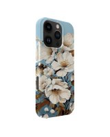  Evelatus Apple iPhone 16 Pro Slim Shell with Magsafe customized print design Flower Blue 