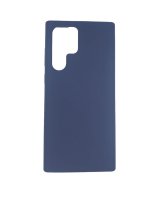  Evelatus Samsung Galaxy S22 Ultra Premium Soft Touch Silicone Case Navy Blue 