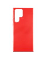  Evelatus Samsung Galaxy S22 Ultra Premium Soft Touch Silicone Case Chinese red 