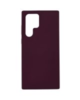  Evelatus Samsung Galaxy S22 Ultra Premium Soft Touch Silicone Case Burgundy 