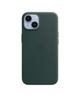  Apple - 14 Leather Case with MagSafe Forest Green 