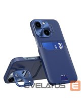  iLike iPhone 14 Magsafe case + wallet case Dark Blue 