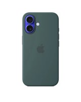  Apple - iPhone 16 Silicone Case with MagSafe - Lake Green 