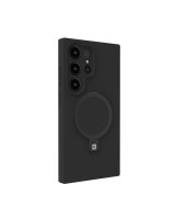  Evelatus Samsung Galaxy S25 Ultra Premium Magnetic with Stand Soft Touch Silicone Case Black 