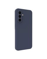  Evelatus Samsung Galaxy A36 Premium Magnetic Soft Touch Silicone Case Dark Blue 